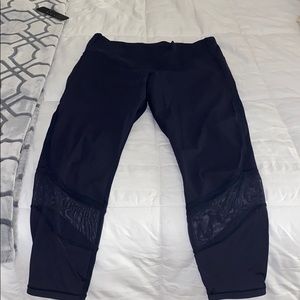 Lululemon Fresh In Mesh Tight (25”)-Midnight Navy